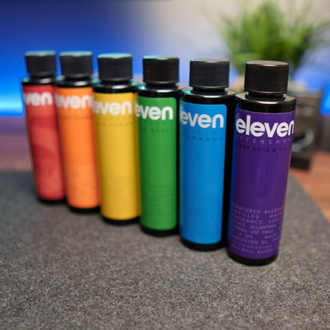 Alcohol aftershave splash